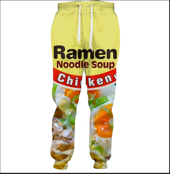 wholesale--chicken ramen joggers 3d printed salty japanese noodles jogger sweatpants women men full length hip-hop trousers pants kz01, Black
wholesale--chicken ramen joggers 3d printed salty japanese noodles jogger sweatpants women men full length hip-hop trousers pants kz01, Black