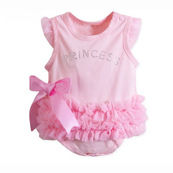 2018 Brand New Newborn Infant Baby Girl Summer 0-24M Princess Romper Sleeveless Letter Print Lace Bow Pink Jumpsuits Romper
2018 Brand New Newborn Infant Baby Girl Summer 0-24M Princess Romper Sleeveless Letter Print Lace Bow Pink Jumpsuits Romper
