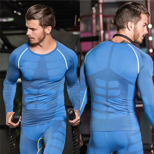 compression sport t-shirt men long sleeve breathable quick dry running shirt bodybuilding tee fitness weight lifting clothes, Black;blue
compression sport t-shirt men long sleeve breathable quick dry running shirt bodybuilding tee fitness weight lifting clothes, Black;blue