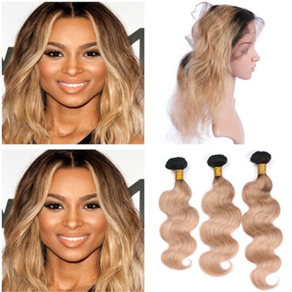 1b/27 honey blonde ombre malaysian human hair 3 bundles deals with 360 frontals body wave ombre 360 lace frontal closure with weaves, Black;brown
1b/27 honey blonde ombre malaysian human hair 3 bundles deals with 360 frontals body wave ombre 360 lace frontal closure with weaves, Black;brown