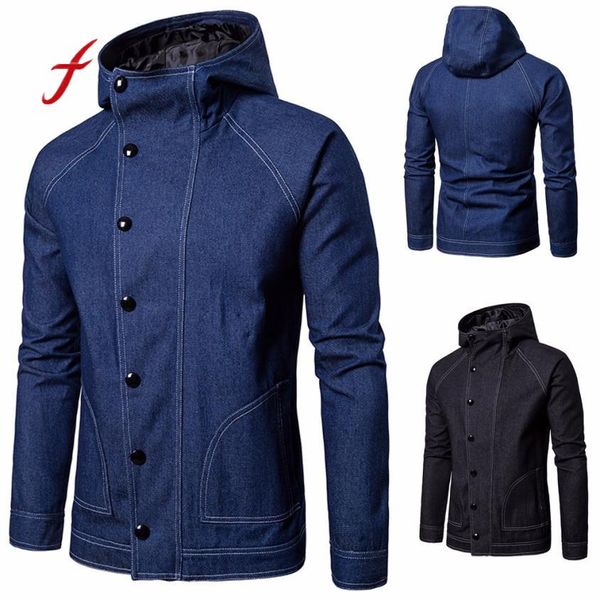 men's autumn cowboy slim long sleeved denim solid hoodies jacket 2018 men fashion jacket brand men clothing soft comfortable, White;black
men's autumn cowboy slim long sleeved denim solid hoodies jacket 2018 men fashion jacket brand men clothing soft comfortable, White;black