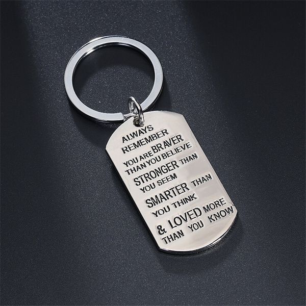 new creative souvenir metal keychain square letter craved key chain for car phone pendant keyring holder gifts fashion jewelry, Silver
new creative souvenir metal keychain square letter craved key chain for car phone pendant keyring holder gifts fashion jewelry, Silver