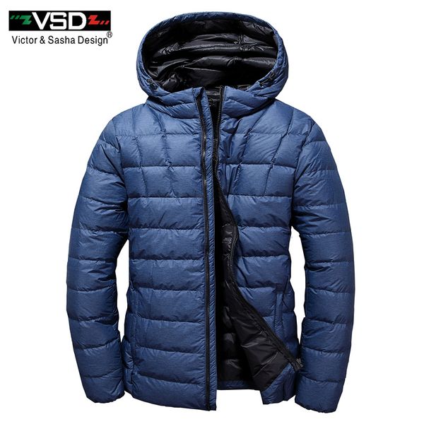 vsd 2019 brand white duck down jacket men autumn winter warm coat men's ultralight duck down jacket male windproof concise parka, Black
vsd 2019 brand white duck down jacket men autumn winter warm coat men's ultralight duck down jacket male windproof concise parka, Black