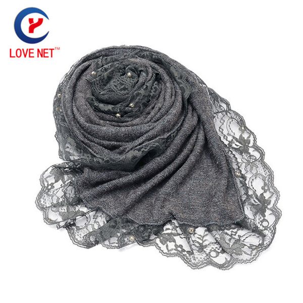 women's scarf autumn winter fashion pearl scarves-female grey knitted cotton lace scarves for women #161014_x67 d18102406, Blue;gray
women's scarf autumn winter fashion pearl scarves-female grey knitted cotton lace scarves for women #161014_x67 d18102406, Blue;gray