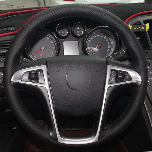 black leather hand-stitched car steering wheel cover for buick lacrosse 2009-2012 chevrolet equinox 2010-2016
black leather hand-stitched car steering wheel cover for buick lacrosse 2009-2012 chevrolet equinox 2010-2016