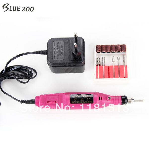 blue zoo professional manicure pedicure electric drill nail pen machine set kit 6 bits a3023 oro0a
blue zoo professional manicure pedicure electric drill nail pen machine set kit 6 bits a3023 oro0a