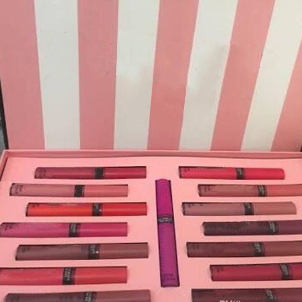 Secret Liquid Lipstick set Velvet Matte Secret lipgloss 15pcs/set box lip gloss with Gift Paper Bag
Secret Liquid Lipstick set Velvet Matte Secret lipgloss 15pcs/set box lip gloss with Gift Paper Bag