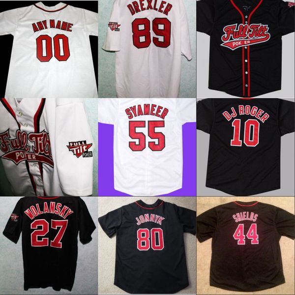 FULL TiLT Poker Baseball Jersey 100% Stitched Custom Baseball Jerseys Any Name & Number Black White Free Shipping
FULL TiLT Poker Baseball Jersey 100% Stitched Custom Baseball Jerseys Any Name & Number Black White Free Shipping