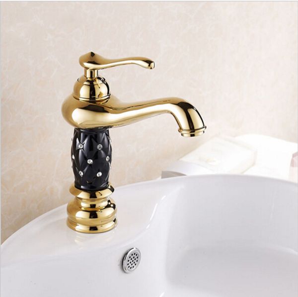 gold finish with black painting bathroom sink faucet creative design single lever basin faucet with ceramic body
gold finish with black painting bathroom sink faucet creative design single lever basin faucet with ceramic body