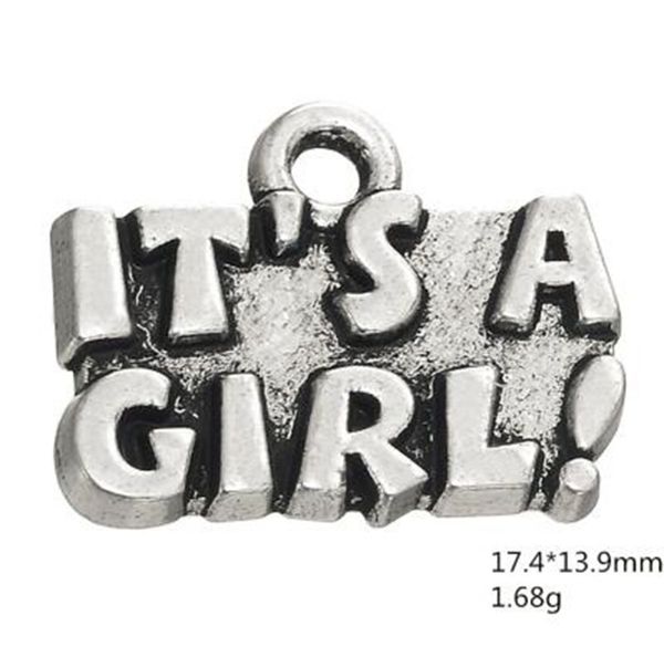 2021 tibetan charms silver plated pendant it is a girl word charms for jewelry making fit diy bracelet necklace, Bronze;silver
2021 tibetan charms silver plated pendant it is a girl word charms for jewelry making fit diy bracelet necklace, Bronze;silver