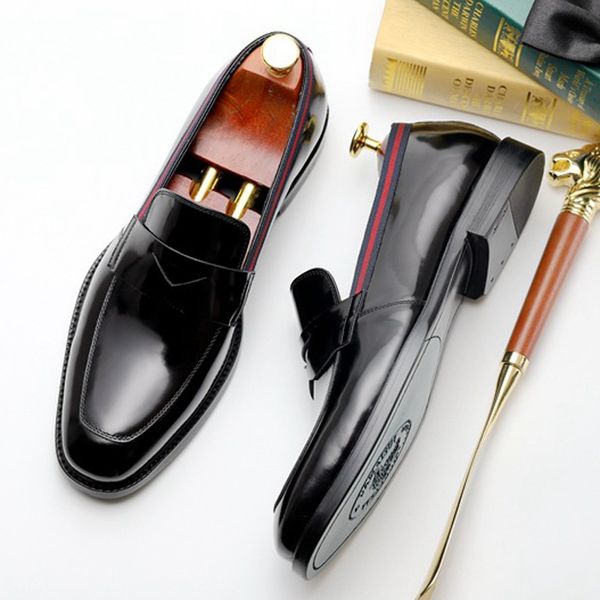 Classic Patent Leather Men's Moccasin Loafers Round Toe Slip on Man Height Increasing Handmade Comfortable Casual Shoes
Classic Patent Leather Men's Moccasin Loafers Round Toe Slip on Man Height Increasing Handmade Comfortable Casual Shoes