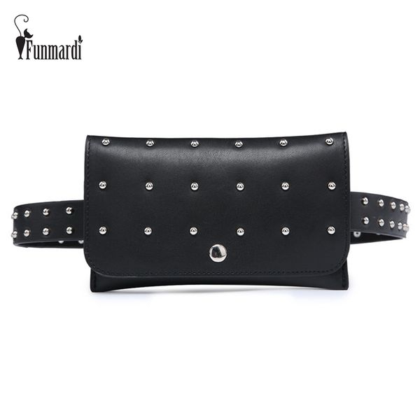 funmardi vintage rivet pu leather waist bag casual women waist pacpunk style mini women bags trendy new leather bags wlhb1739
funmardi vintage rivet pu leather waist bag casual women waist pacpunk style mini women bags trendy new leather bags wlhb1739