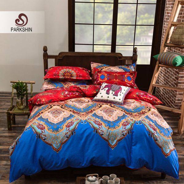 parkshin fashion bohemia mandela art bedding set light luxury duvet cover set soft polyester flat sheet bedclothes home textiles
parkshin fashion bohemia mandela art bedding set light luxury duvet cover set soft polyester flat sheet bedclothes home textiles