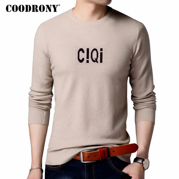 coodrony mens sweaters 2018 autumn winter thick warm cashmere sweater men casual o-neck pull homme soft woolen pullover men 8170, White;black
coodrony mens sweaters 2018 autumn winter thick warm cashmere sweater men casual o-neck pull homme soft woolen pullover men 8170, White;black