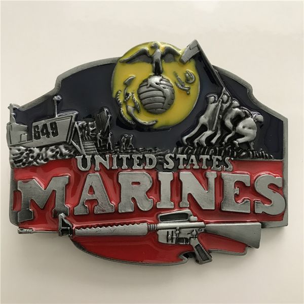 1 pcs us marines buckle hebillas cinturon men's western cowboy metal belt buckle fit 4cm wide belts, Slivery;black
1 pcs us marines buckle hebillas cinturon men's western cowboy metal belt buckle fit 4cm wide belts, Slivery;black
