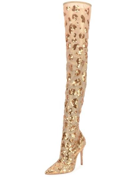 spring new women fashion gold pointed toe zip back stiletto heel sequins bling bling slim thigh over the knee long boots lady, Black
spring new women fashion gold pointed toe zip back stiletto heel sequins bling bling slim thigh over the knee long boots lady, Black