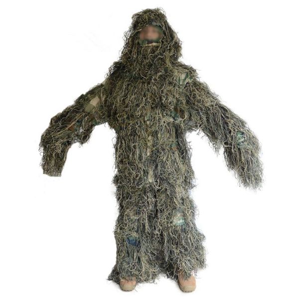 hunting clothes woodland ghillie camo sniper set camouflage suits tactical clothing accessories
hunting clothes woodland ghillie camo sniper set camouflage suits tactical clothing accessories