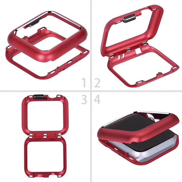 360 Magnetic Protective Case Aluminum Metal Frame Alloy Protector Cover Case for Apple Watch iWatch Series 2 3 4 38/42mm Series 4 40/44mm
360 Magnetic Protective Case Aluminum Metal Frame Alloy Protector Cover Case for Apple Watch iWatch Series 2 3 4 38/42mm Series 4 40/44mm