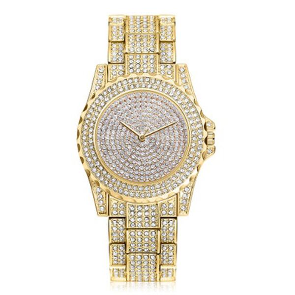 New Brand Gemstar Women Watch High Grade Full Diamond Fashion Crystal Business Fashion Pointer Quartz Watch
New Brand Gemstar Women Watch High Grade Full Diamond Fashion Crystal Business Fashion Pointer Quartz Watch