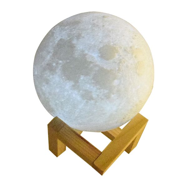 3d Printing Moon Lamp For Decoration Indoor Globe 3d Lighting Simulation Moon Usb Port Led Lamps