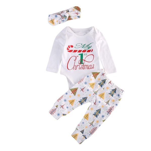 pudcoco new fashion my 1st christmas newborn infant baby girl clothes romper pants 3pcs outfits, White
pudcoco new fashion my 1st christmas newborn infant baby girl clothes romper pants 3pcs outfits, White