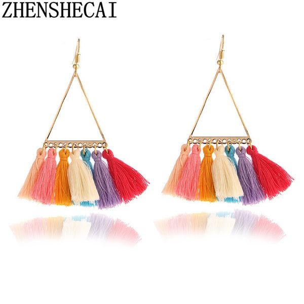 2017 new statement hangs drop earrings fashion multicolor wedding tassel earrings women's jewelry, Silver
2017 new statement hangs drop earrings fashion multicolor wedding tassel earrings women's jewelry, Silver