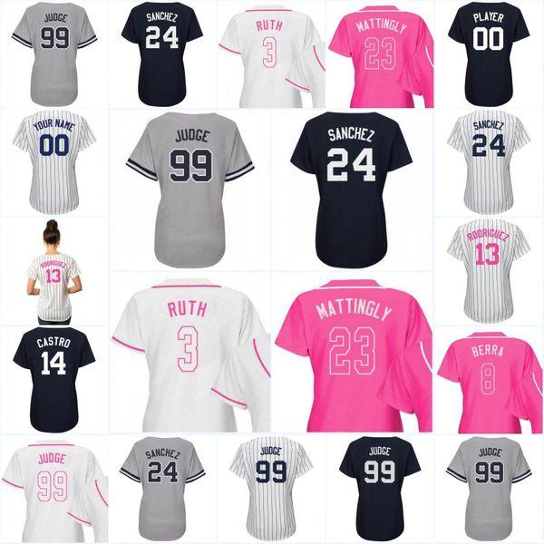 Women 99 Aaron Judge 27 GiancarloStanton 24 Gary Sanchez 23 Don Mattingly 42 Mariano Rivera 18 Didi Gregorius Baseball Jerseys
Women 99 Aaron Judge 27 GiancarloStanton 24 Gary Sanchez 23 Don Mattingly 42 Mariano Rivera 18 Didi Gregorius Baseball Jerseys