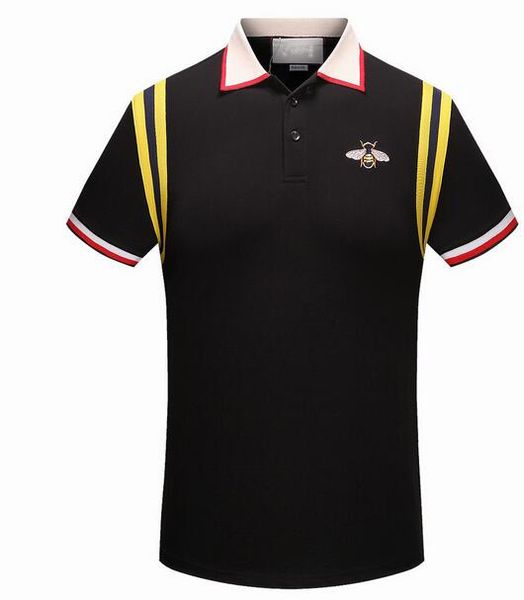 Роскошная рубашка поло Homme 2019 года с принтом с коротким рукавом Slim Fit Medusa Футболки
Роскошная рубашка поло Homme 2019 года с принтом с коротким рукавом Slim Fit Medusa Футболки