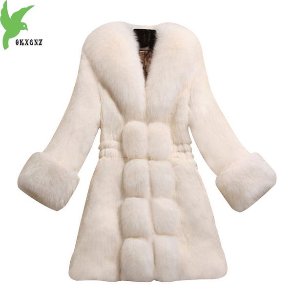 okxgnz coat arrival winter warm fashion women import coat fur high-grade faux fur long femal jacket collar, Black
okxgnz coat arrival winter warm fashion women import coat fur high-grade faux fur long femal jacket collar, Black