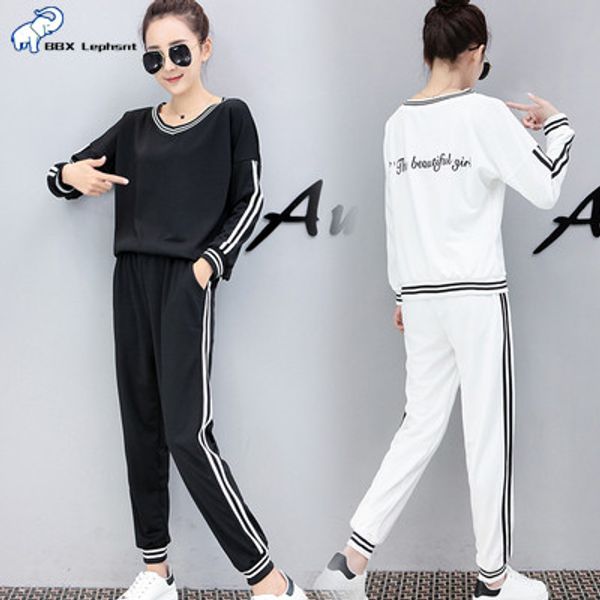 autumn winter women black sweatshirts female two piece set long sleeve playsuit women o neck white sportswear outfit two piece, Gray
autumn winter women black sweatshirts female two piece set long sleeve playsuit women o neck white sportswear outfit two piece, Gray