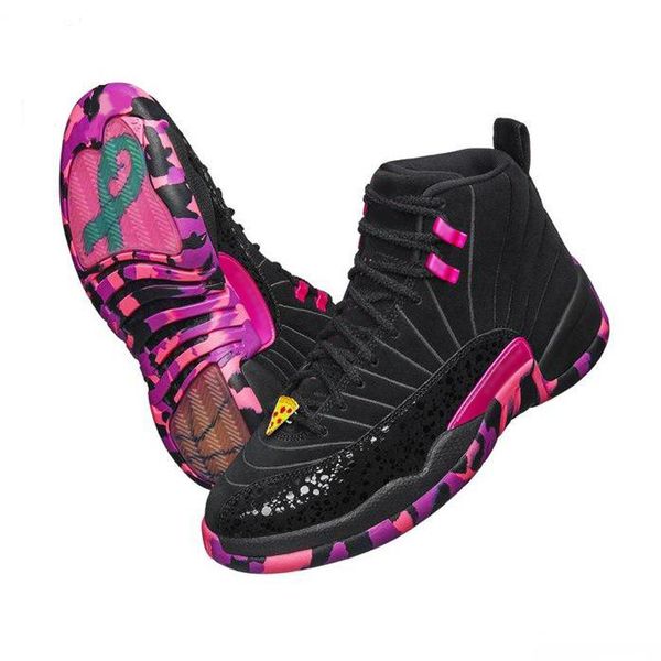12 12s Doernbecher Men Basketball Shoes 12s DB Carissa Hyper Violet Black Purple Sneakers With Shoes Box XZ112
12 12s Doernbecher Men Basketball Shoes 12s DB Carissa Hyper Violet Black Purple Sneakers With Shoes Box XZ112
