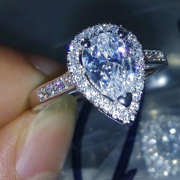 choucong stunning pear cut diamonique cz 925 silver wedding band ring sz 5-10 gift ing, Slivery;golden
choucong stunning pear cut diamonique cz 925 silver wedding band ring sz 5-10 gift ing, Slivery;golden