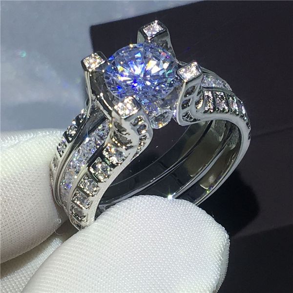 choucong 3ct diamond ring white gold filled 2-in-1 engagement wedding band rings set for women men, Slivery;golden
choucong 3ct diamond ring white gold filled 2-in-1 engagement wedding band rings set for women men, Slivery;golden