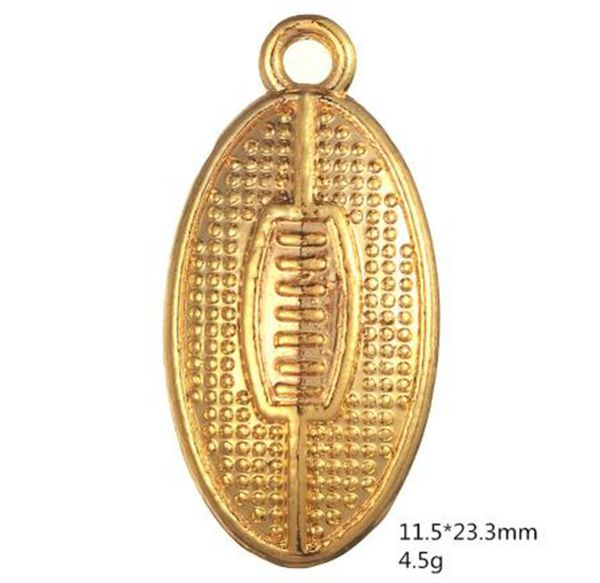 2021 rhodium or gold color sporty football charms other customized jewelry, Bronze;silver
2021 rhodium or gold color sporty football charms other customized jewelry, Bronze;silver