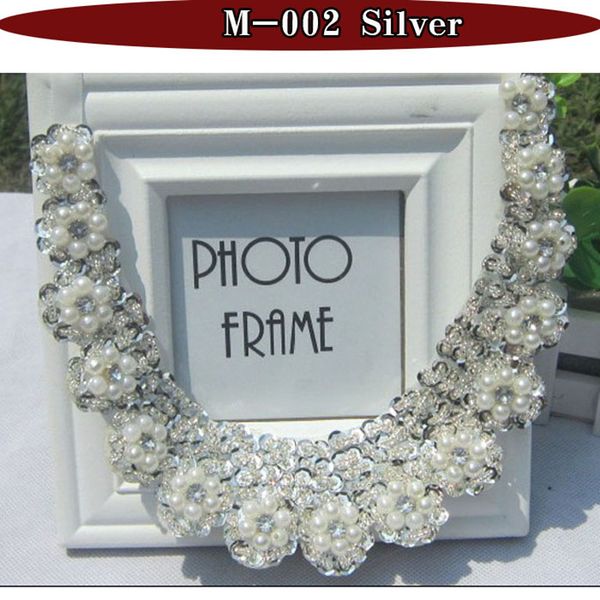 fashion pearl necklace jewelry handmade necklace jewely beads choker collier femme fashion for women jewelry party chains, Silver
fashion pearl necklace jewelry handmade necklace jewely beads choker collier femme fashion for women jewelry party chains, Silver