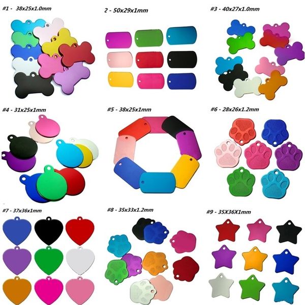 new 27styles dog tag metal blank military pet dog id card tags aluminum alloy army dog tags no chain mixed colors i172
new 27styles dog tag metal blank military pet dog id card tags aluminum alloy army dog tags no chain mixed colors i172