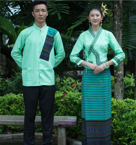 thailand dai princess robe dress autumn winter men's and women's long sleeved l restaurant work clothes suits waiter dai ethnic ou, Red
thailand dai princess robe dress autumn winter men's and women's long sleeved l restaurant work clothes suits waiter dai ethnic ou, Red