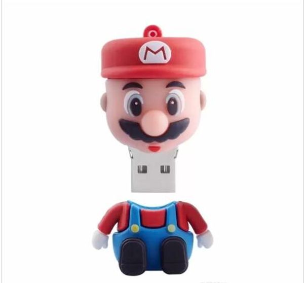 

Супер Марио USB 2.0 флэш-накопитель Pen Dirve U - диск флэш-накопитель Memory Stick 32 ГБ 16 ГБ