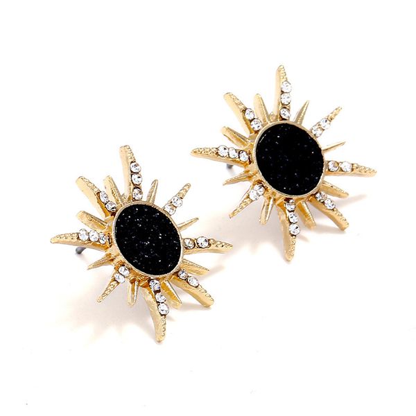 new simple gold jewelry instagram influx street zircon stud earrings retro middle eastern luxury style, Silver
new simple gold jewelry instagram influx street zircon stud earrings retro middle eastern luxury style, Silver