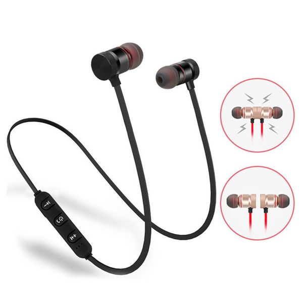 Magnetic Bluetooth Headphones Wireless Running Sport Earphones BT 4.1 with Mic MP3 Earbud Headset For iPhone Samsung Smartphones
Magnetic Bluetooth Headphones Wireless Running Sport Earphones BT 4.1 with Mic MP3 Earbud Headset For iPhone Samsung Smartphones