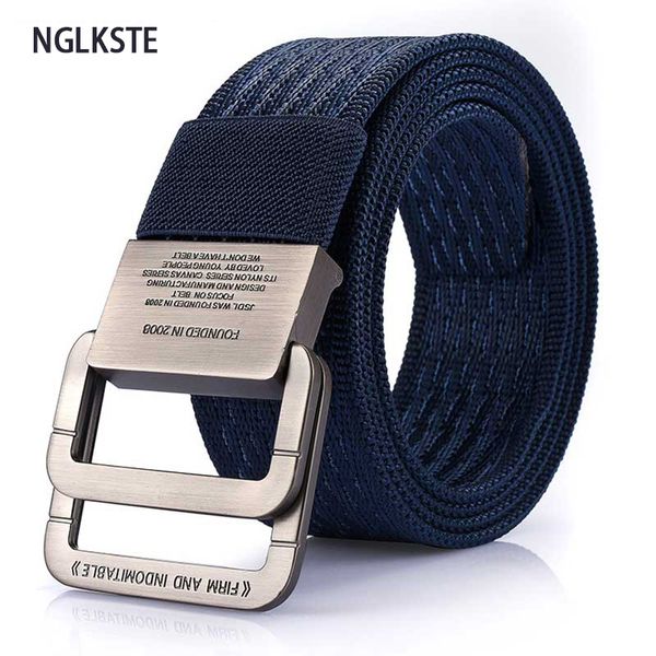 double loop canvas belt, men's outdoor sports leisure belt, student youth nylon pants belt, Black;brown
double loop canvas belt, men's outdoor sports leisure belt, student youth nylon pants belt, Black;brown