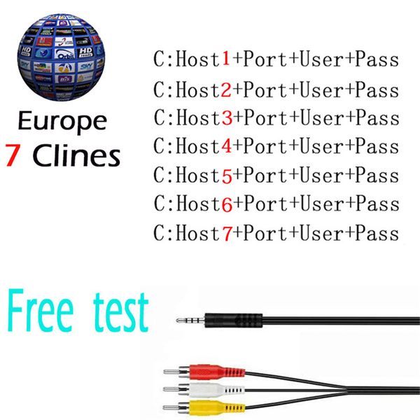 Бесплатная пробная версия CCcam 7 Cline сроком на 1 год для Великобритании, Германии, Италии, Испании и Португалии. Поддержка cccam.
Бесплатная пробная версия CCcam 7 Cline сроком на 1 год для Великобритании, Германии, Италии, Испании и Португалии. Поддержка cccam.