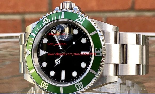 factory supplier sapphire 40mm 116610lv 116610 green bezel automatic mechanical mens men's watch watches black dial, Slivery;brown
factory supplier sapphire 40mm 116610lv 116610 green bezel automatic mechanical mens men's watch watches black dial, Slivery;brown