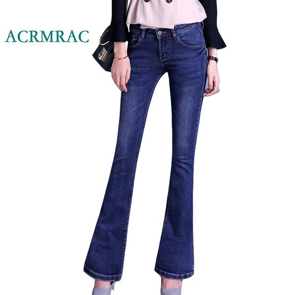 acrmrac women's jeans 2018 spring and autumn slim solid color blue middle waist scratched skinny straight full length jeans
acrmrac women's jeans 2018 spring and autumn slim solid color blue middle waist scratched skinny straight full length jeans