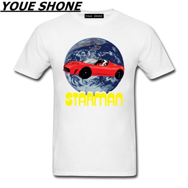 starmanx men summer t shirt shooting through space & his journey to mars starman car t-shirt astronaut launching rocket shirt, White;black
starmanx men summer t shirt shooting through space & his journey to mars starman car t-shirt astronaut launching rocket shirt, White;black