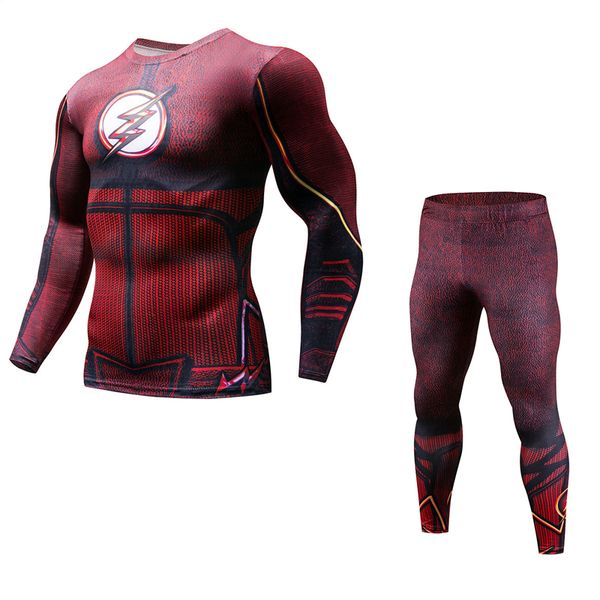 fitness compression sets red flash men suit 3d printed mma crossfit muscle shirt leggings base layer bodybuilding tights, Gray
fitness compression sets red flash men suit 3d printed mma crossfit muscle shirt leggings base layer bodybuilding tights, Gray