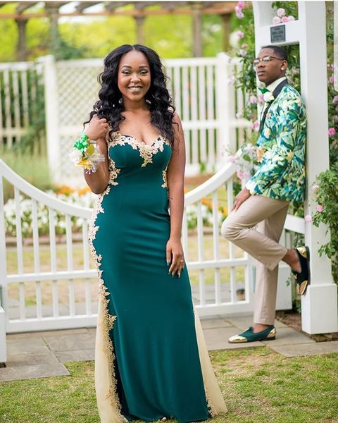black girls african prom dresses long sheath gold lace appliques formal dresses side tulle evening party dresses robe soiree longue
black girls african prom dresses long sheath gold lace appliques formal dresses side tulle evening party dresses robe soiree longue