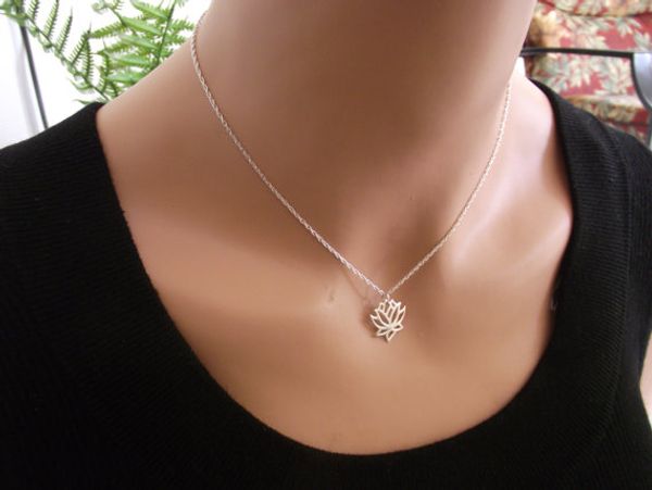 fashion hollow lotus pendant necklace personalized pretty metal flowers necklace yoga petal plant flower lotus necklaces jewelry, Silver
fashion hollow lotus pendant necklace personalized pretty metal flowers necklace yoga petal plant flower lotus necklaces jewelry, Silver