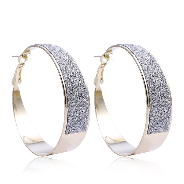 new night club fashion big circle earrings statement scrub stickers round hoop earrings for women party jewelry gift, Golden;silver
new night club fashion big circle earrings statement scrub stickers round hoop earrings for women party jewelry gift, Golden;silver