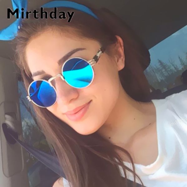 mirthday 2018 retro round metal punk steampunk sunglasses for women men vintage sun glasses feminino masculino, White;black
mirthday 2018 retro round metal punk steampunk sunglasses for women men vintage sun glasses feminino masculino, White;black